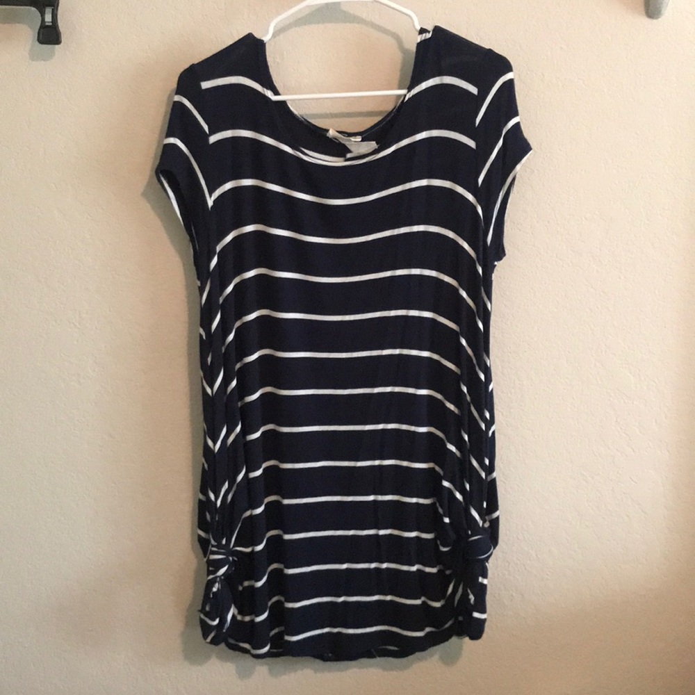 Striped Midi Dress